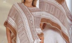 Yeni Tasarımlarda Örgü Bayan Şal Modelleri