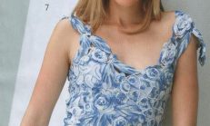 Gösterişli Dekolteli Örgü Bayan Bluz Modelleri