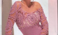 Son Moda Örgü Bayan Bluz Çeşitleri