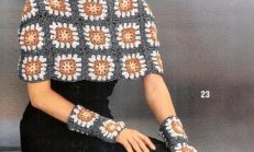 Zarif Bayan Örgü Panço ve Bolero Modelleri