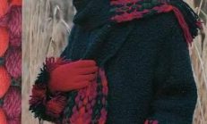 Bayan Örgü Atkı Bere Takımları