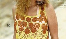 Örgü Göbek Üstü Bayan Bluz Modelleri