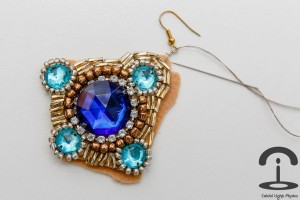 El yapımı küpe 2. aşama