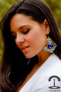 El yapımı küpe modeli