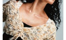 Örgü Bolero ve Pelerin